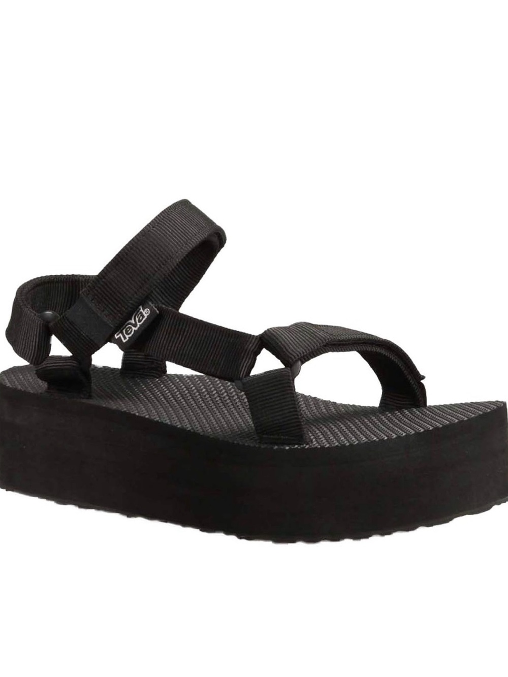 Teva Women’s Black Platform Strappy Sandal